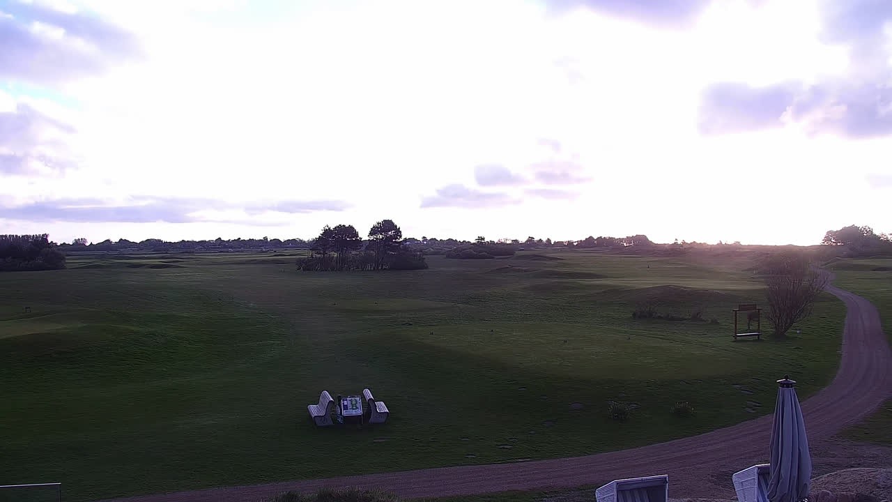 Archived image Webcam Sylt: Golf Course