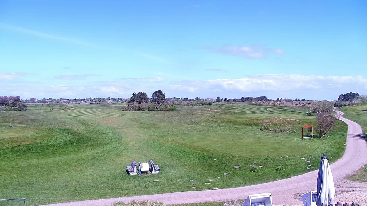 Archived image Webcam Sylt: Golf Course