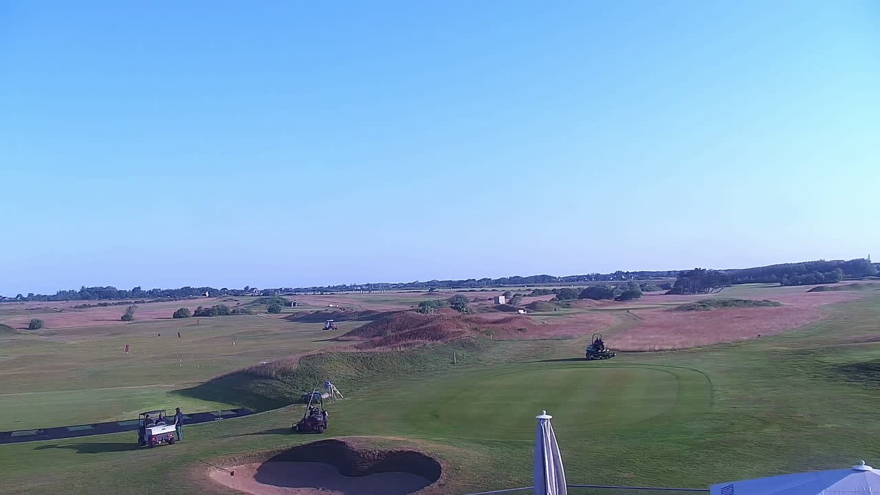 Archived image Webcam Sylt: Golf Course