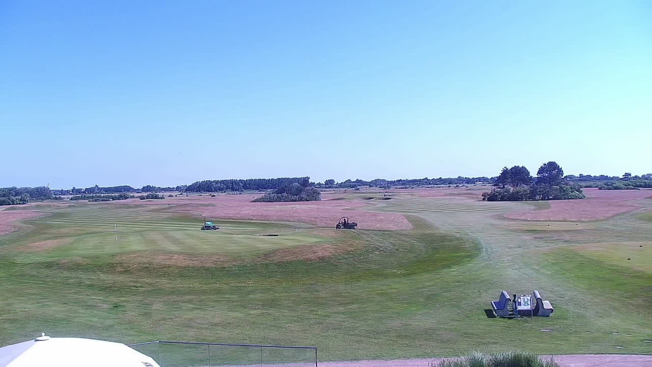Archived image Webcam Sylt: Golf Course