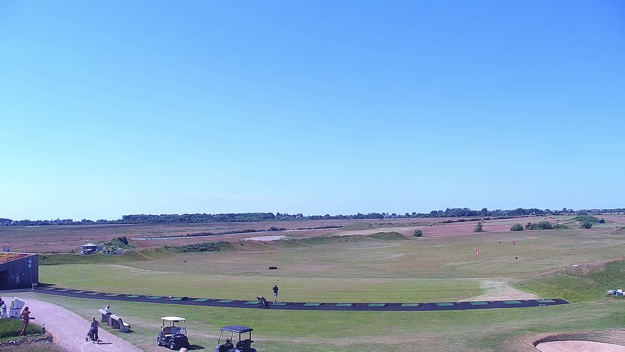Archived image Webcam Sylt: Golf Course