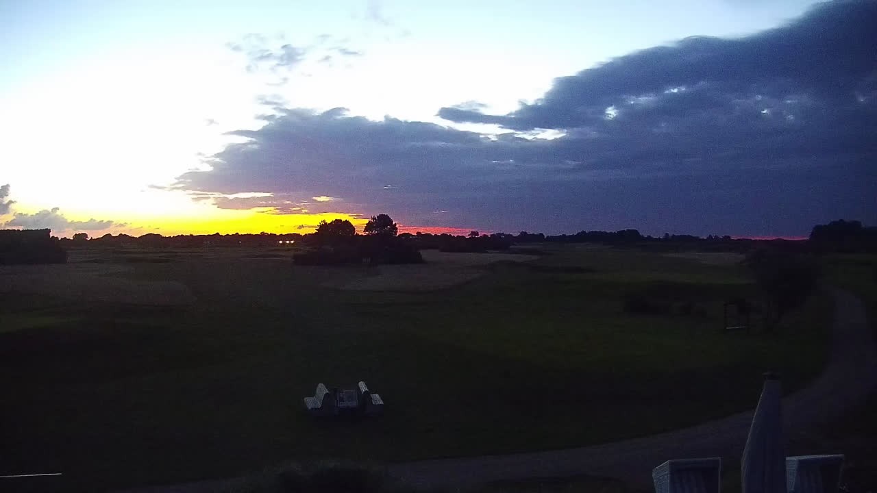 Archived image Webcam Sylt: Golf Course