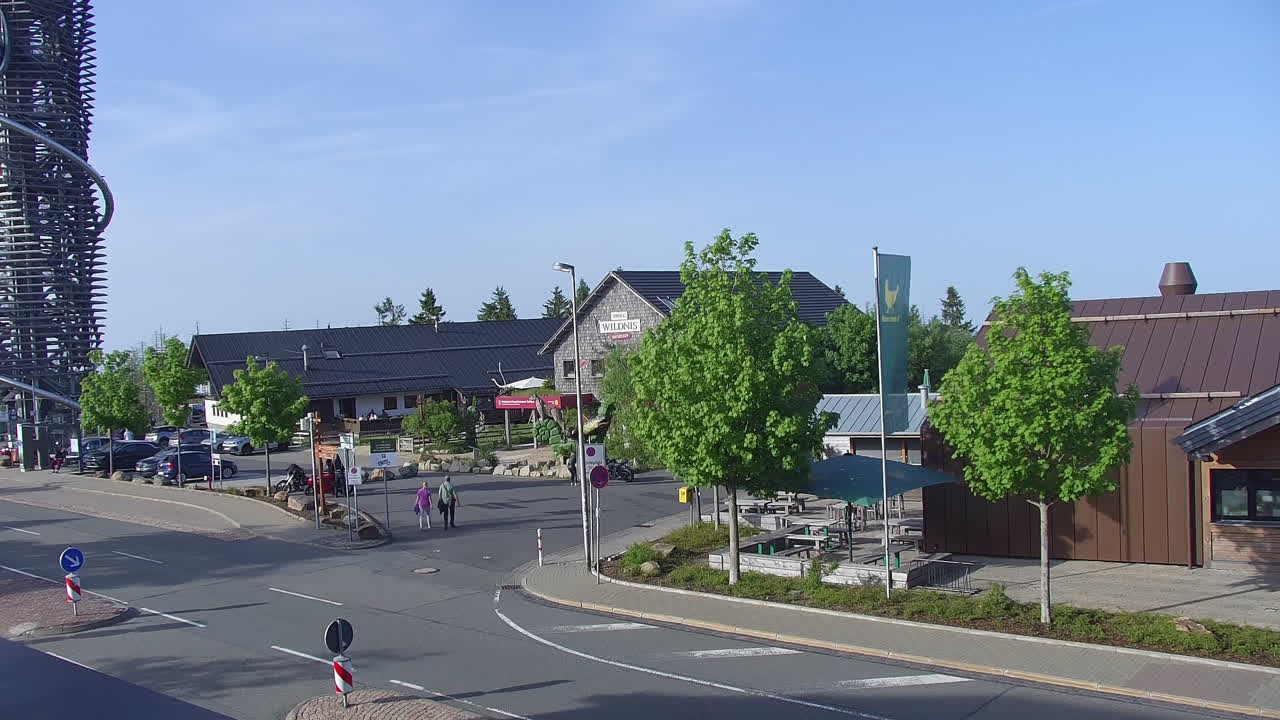 Archived image Webcam Torfhaus in the Harz Mountains