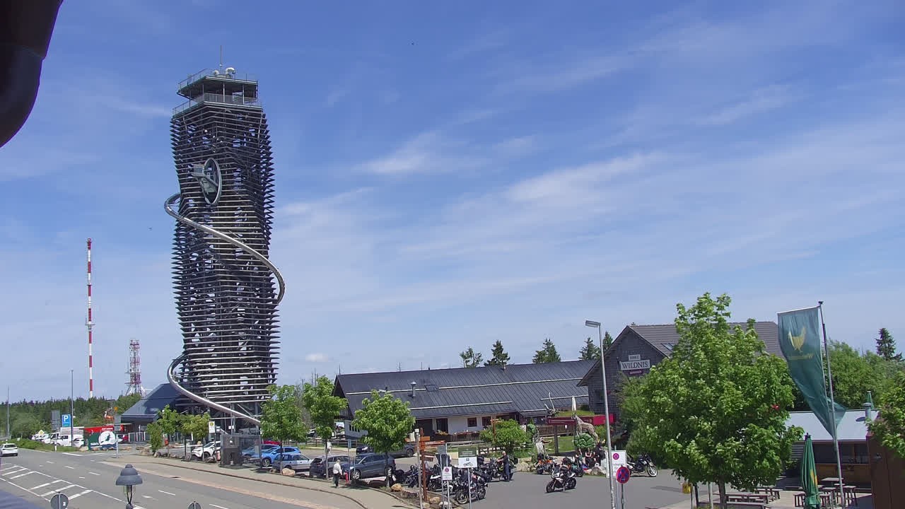 Archived image Webcam Torfhaus in the Harz Mountains