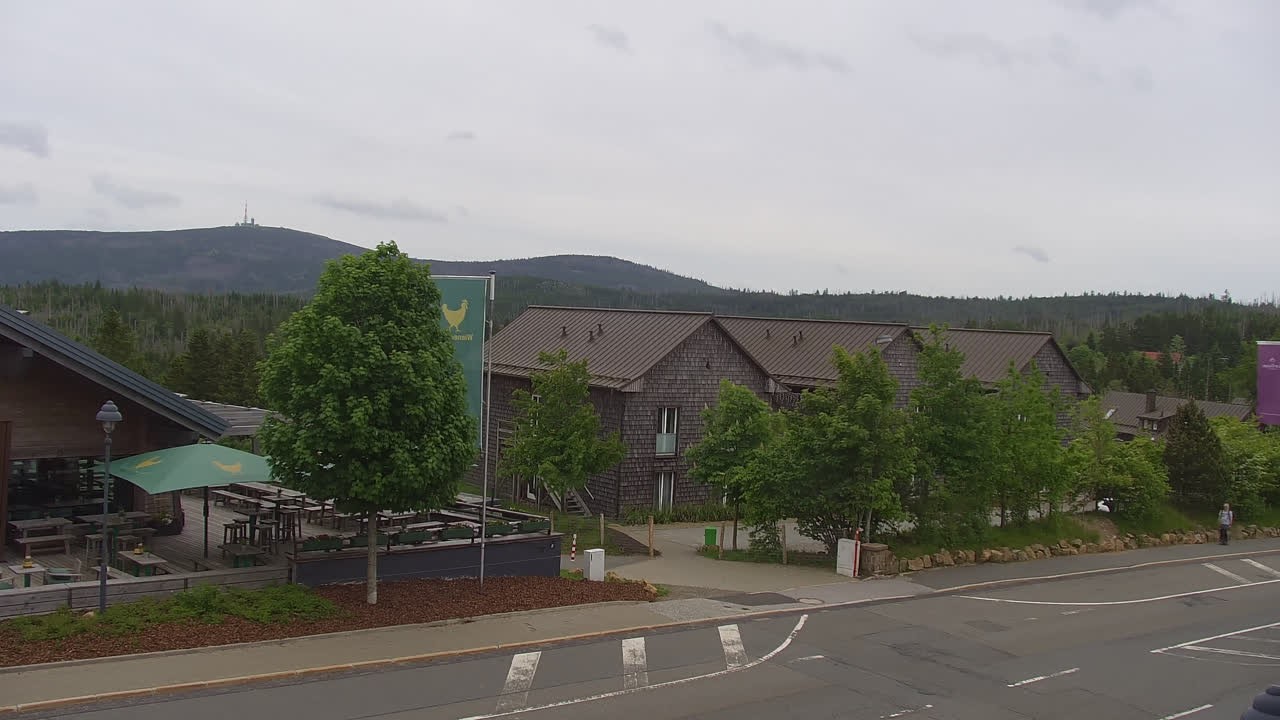 Archived image Webcam Torfhaus in the Harz Mountains