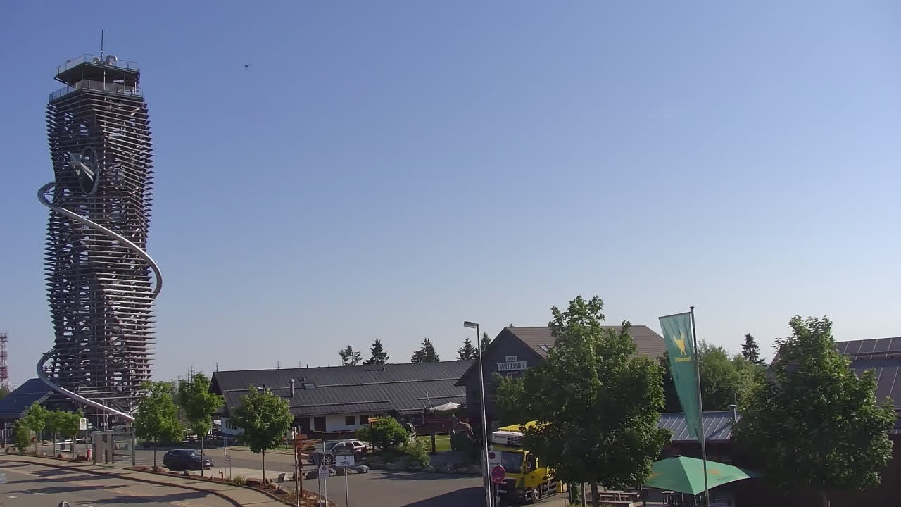 Archived image Webcam Torfhaus in the Harz Mountains