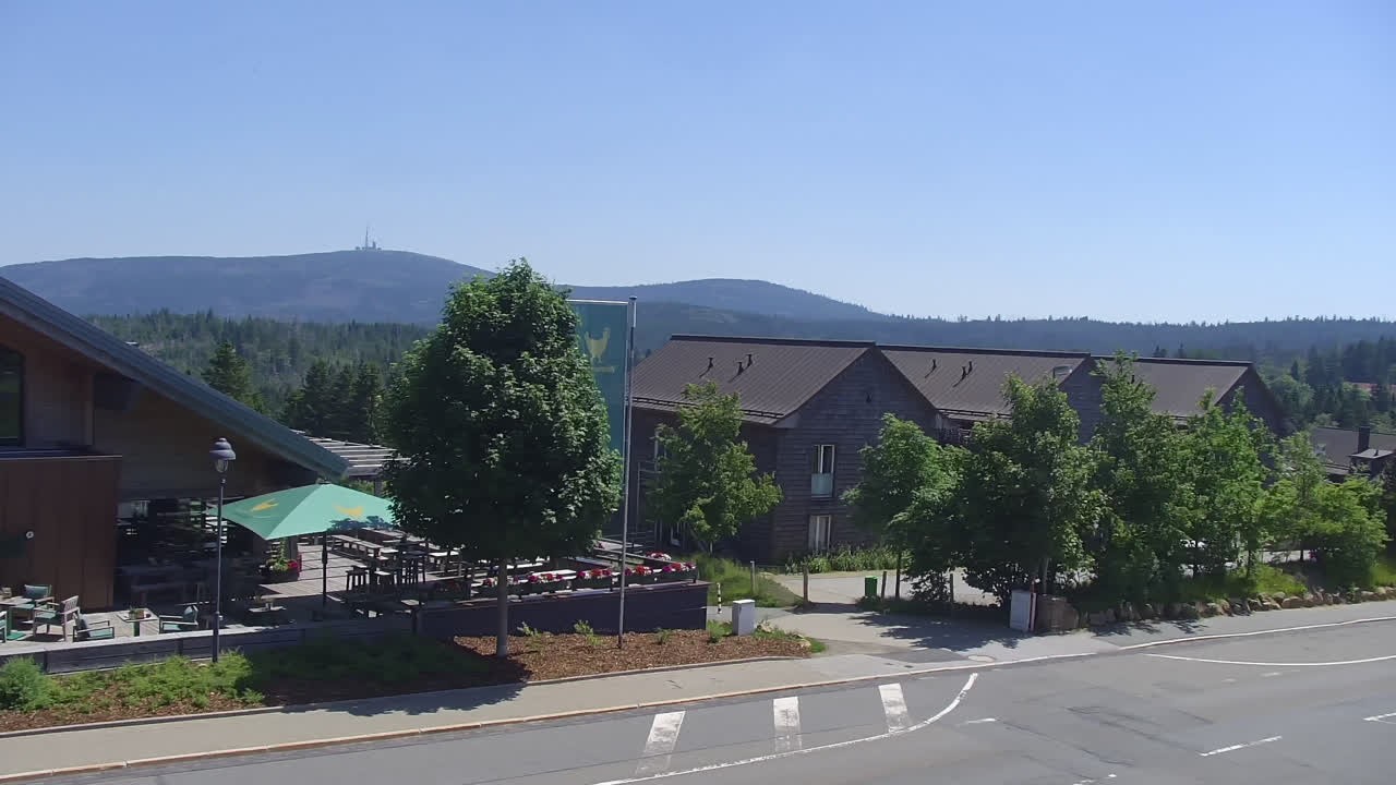 Archived image Webcam Torfhaus in the Harz Mountains