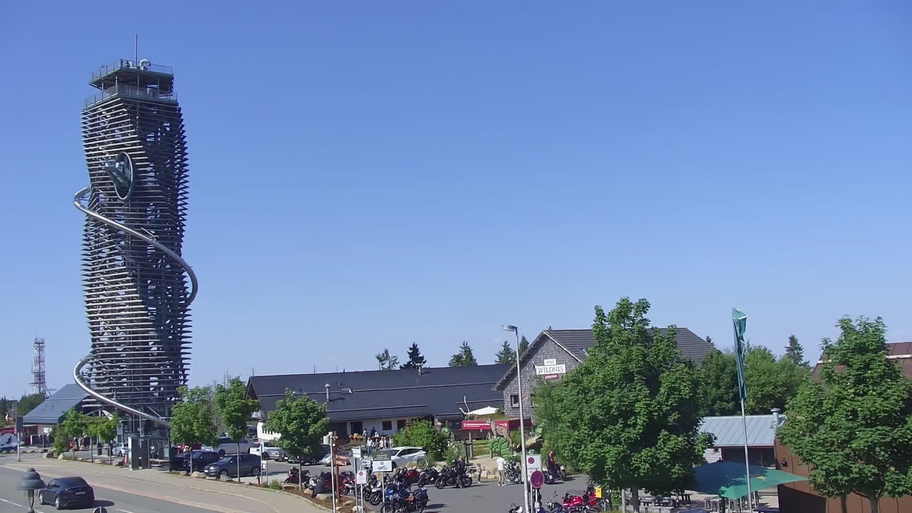 Archived image Webcam Torfhaus in the Harz Mountains