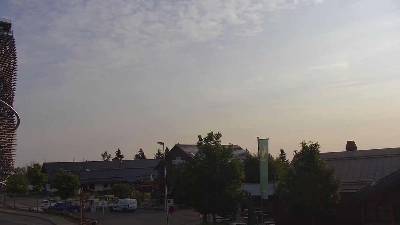 Archived image Webcam Torfhaus in the Harz Mountains