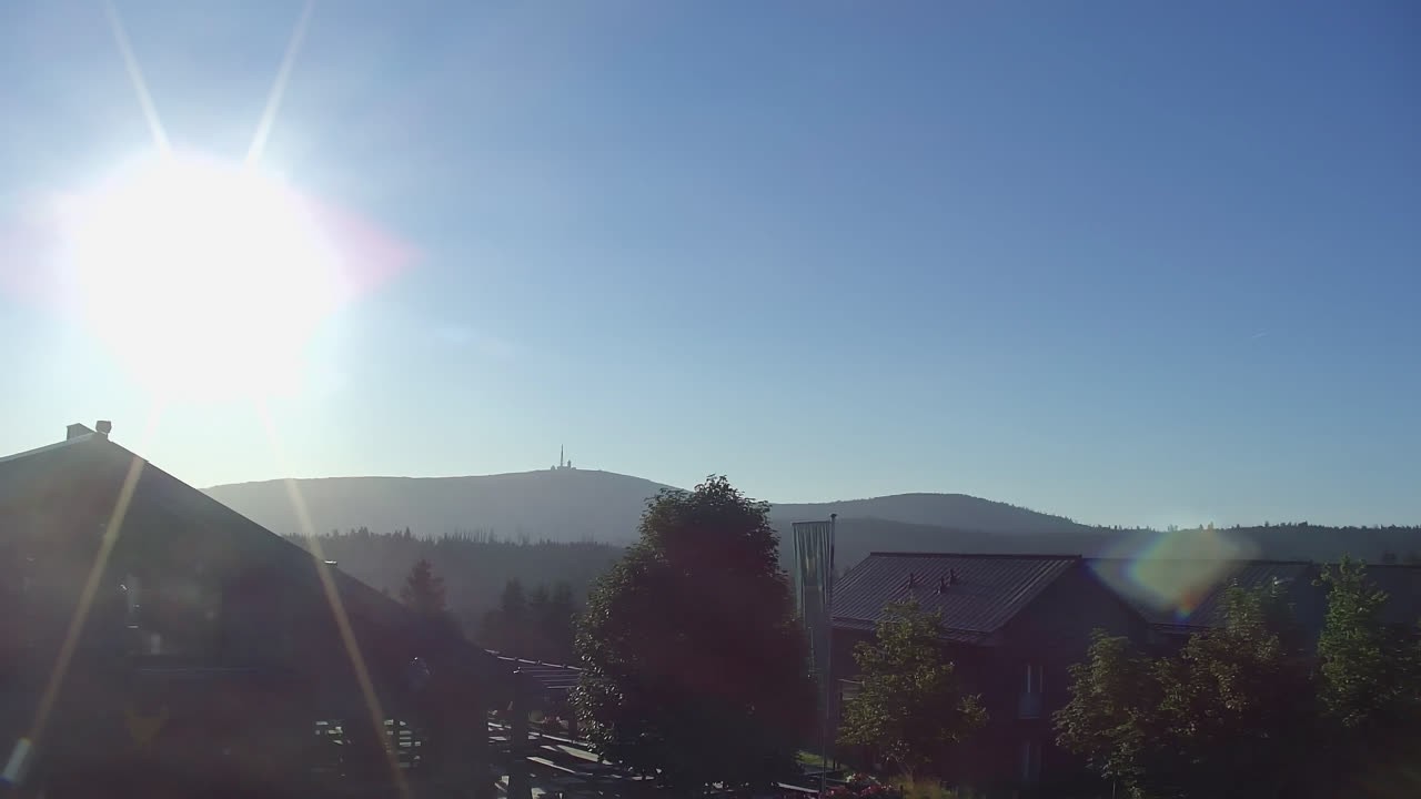 Archived image Webcam Torfhaus in the Harz Mountains