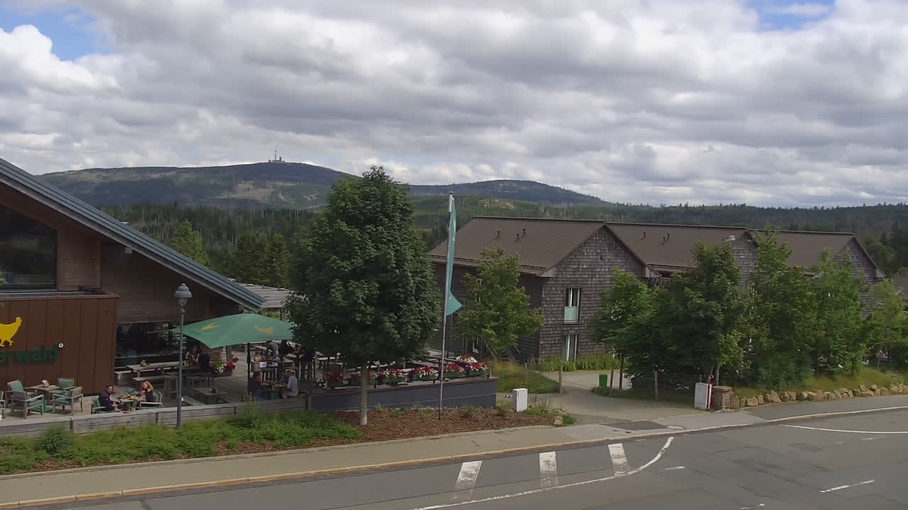 Archived image Webcam Torfhaus in the Harz Mountains
