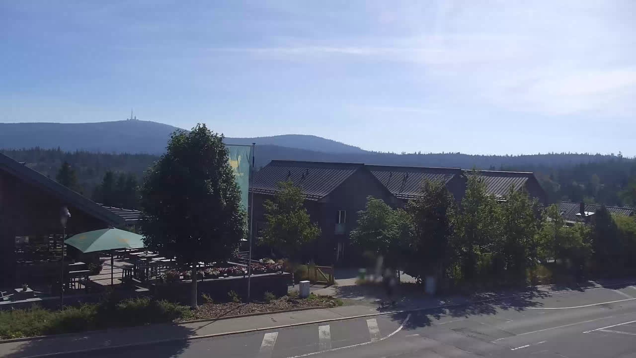 Archived image Webcam Torfhaus in the Harz Mountains