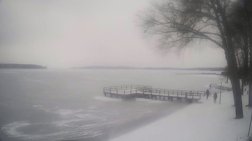 Archiv Foto Webcam Waren: Seeufer am Müritzpalais