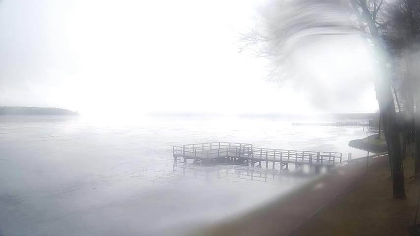 Archiv Foto Webcam Waren: Seeufer am Müritzpalais