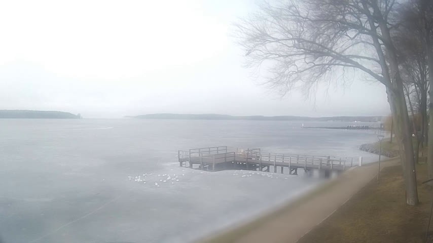 Archiv Foto Webcam Waren: Seeufer am Müritzpalais