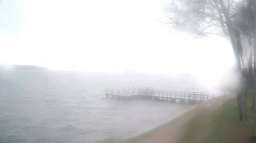 Archiv Foto Webcam Waren: Seeufer am Müritzpalais