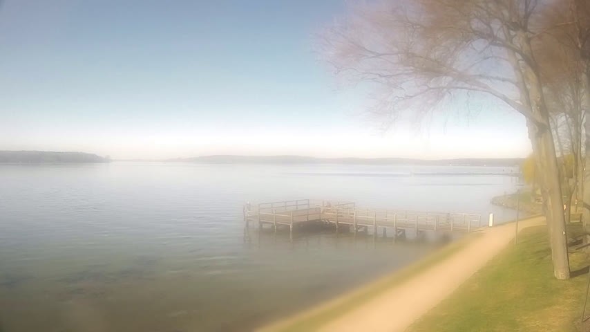 Archiv Foto Webcam Waren: Seeufer am Müritzpalais