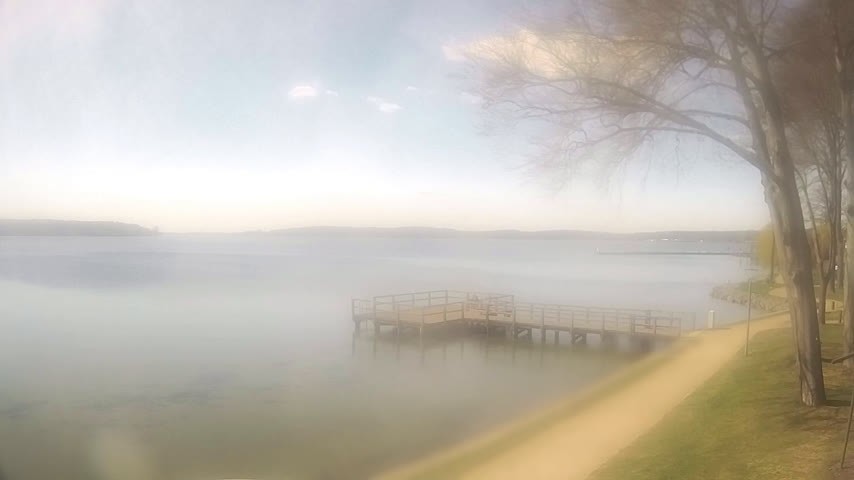 Archiv Foto Webcam Waren: Seeufer am Müritzpalais