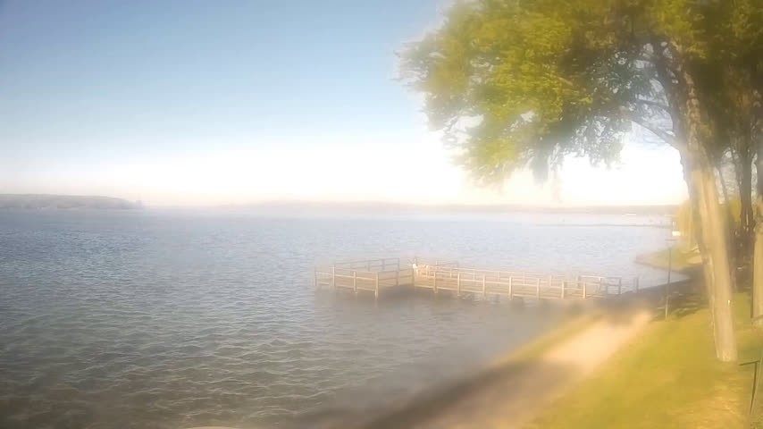 Archiv Foto Webcam Waren: Seeufer am Müritzpalais
