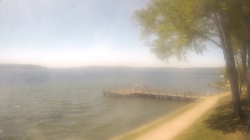 Archiv Foto Webcam Waren: Seeufer am Müritzpalais