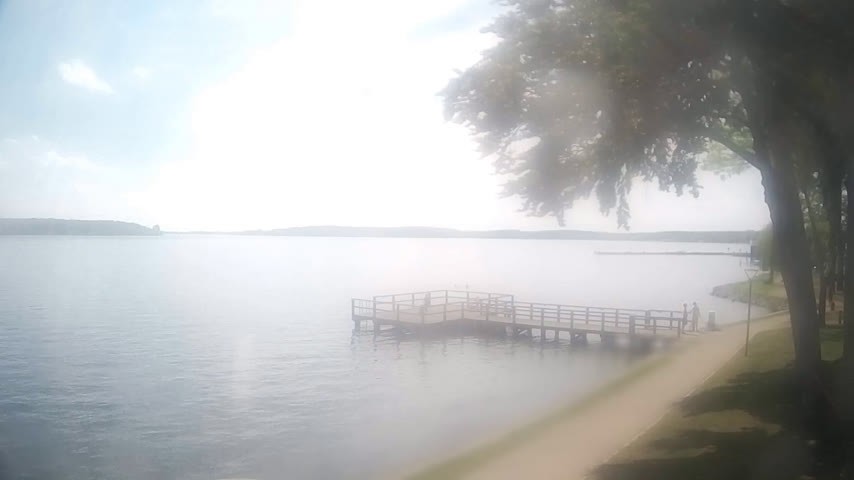 Archiv Foto Webcam Waren: Seeufer am Müritzpalais