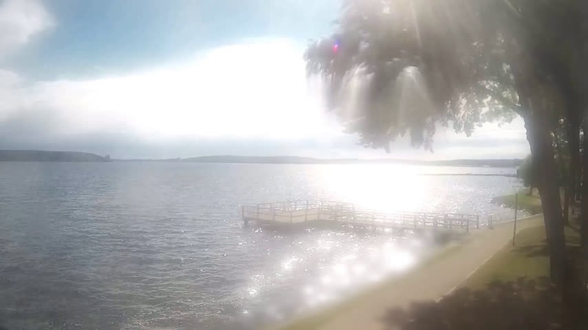 Archiv Foto Webcam Waren: Seeufer am Müritzpalais