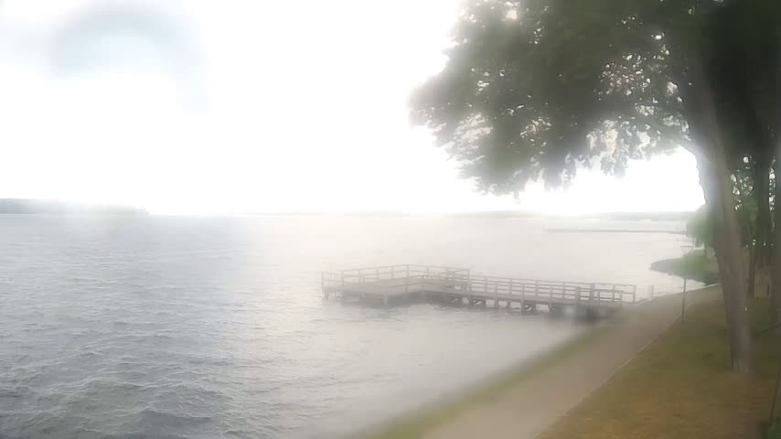 Archiv Foto Webcam Waren: Seeufer am Müritzpalais