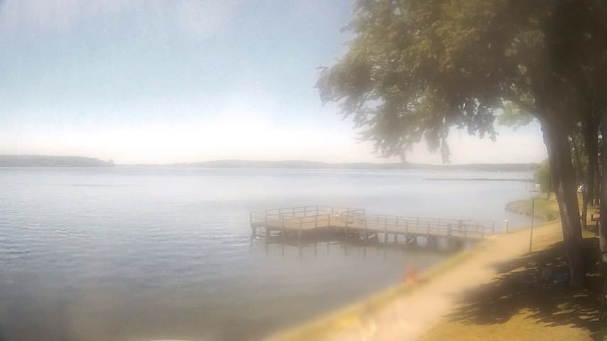 Archiv Foto Webcam Waren: Seeufer am Müritzpalais