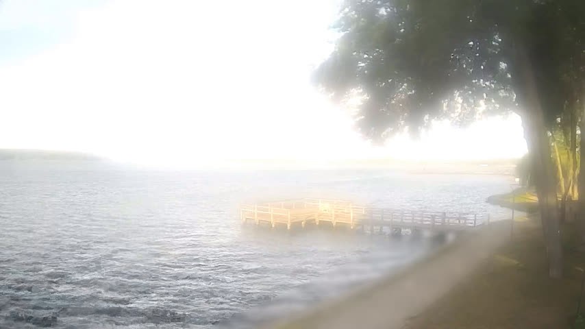 Archiv Foto Webcam Waren: Seeufer am Müritzpalais