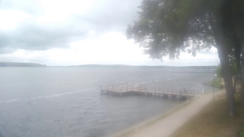 Archiv Foto Webcam Waren: Seeufer am Müritzpalais