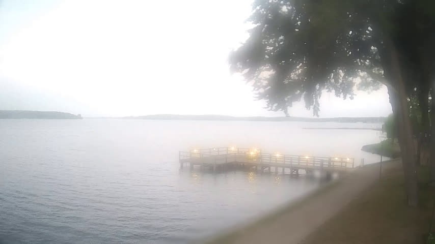 Archiv Foto Webcam Waren: Seeufer am Müritzpalais