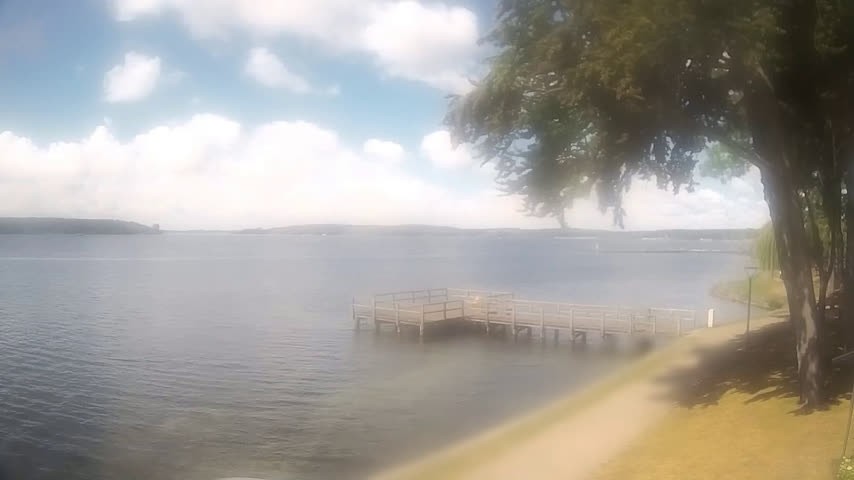 Archiv Foto Webcam Waren: Seeufer am Müritzpalais