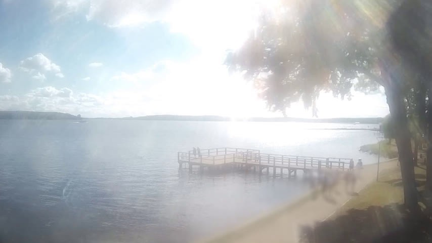Archiv Foto Webcam Waren: Seeufer am Müritzpalais