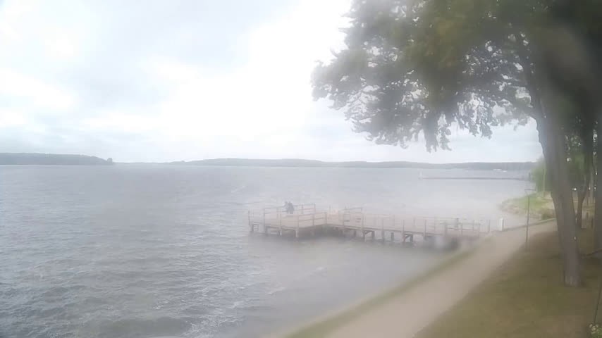 Archiv Foto Webcam Waren: Seeufer am Müritzpalais