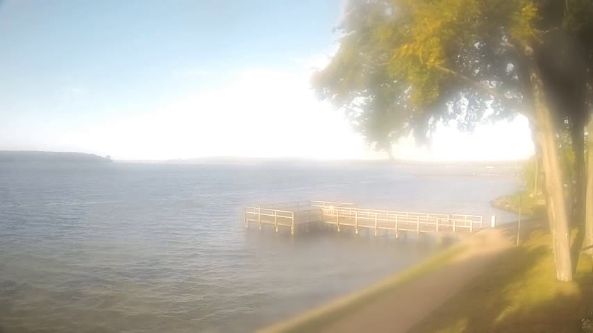 Archiv Foto Webcam Waren: Seeufer am Müritzpalais