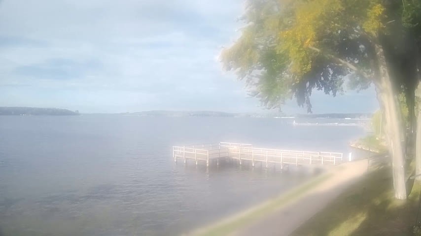 Archiv Foto Webcam Waren: Seeufer am Müritzpalais