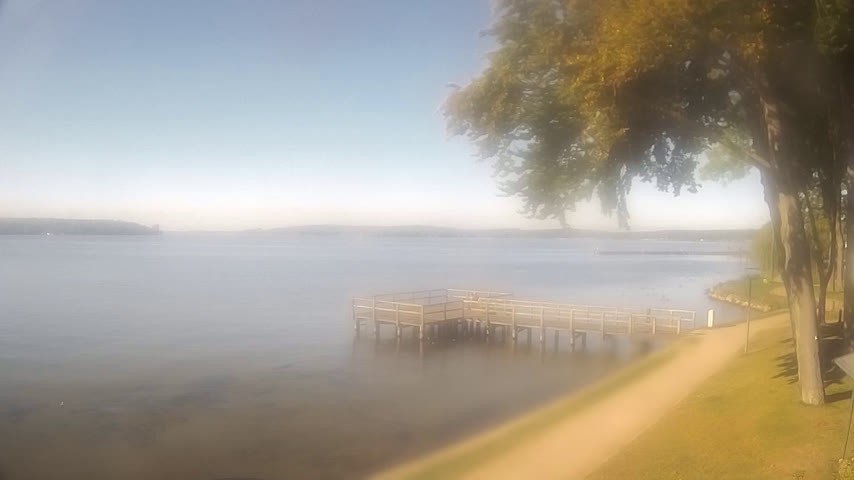 Archiv Foto Webcam Waren: Seeufer am Müritzpalais