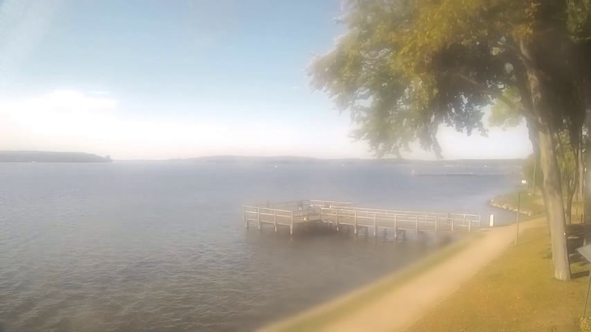 Archiv Foto Webcam Waren: Seeufer am Müritzpalais