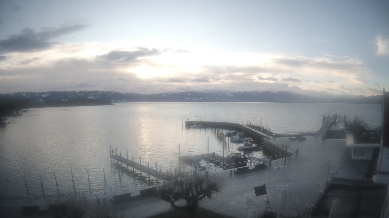 Archiv Foto Webcam Wasserburg am Bodensee: Hafen