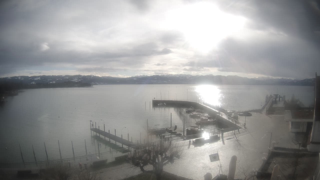 Archiv Foto Webcam Wasserburg am Bodensee: Hafen