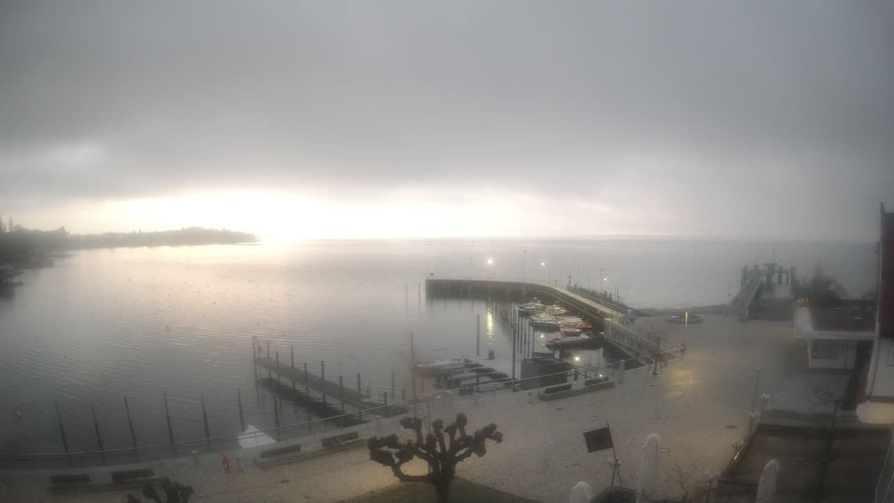 Archiv Foto Webcam Wasserburg am Bodensee: Hafen