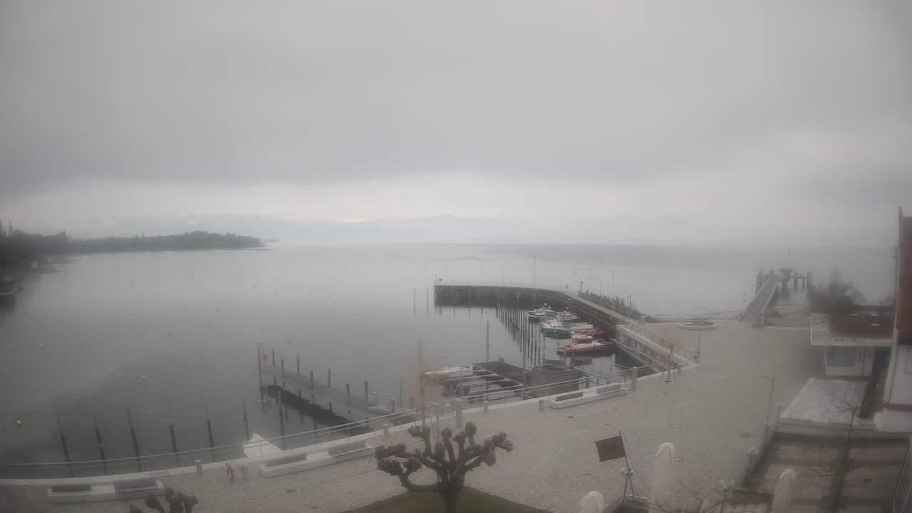 Archiv Foto Webcam Wasserburg am Bodensee: Hafen