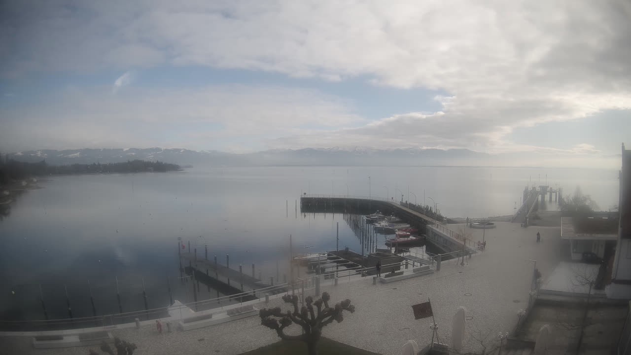 Archiv Foto Webcam Wasserburg am Bodensee: Hafen