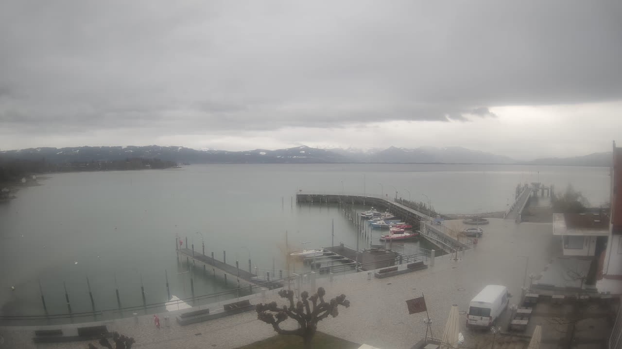 Archiv Foto Webcam Wasserburg am Bodensee: Hafen