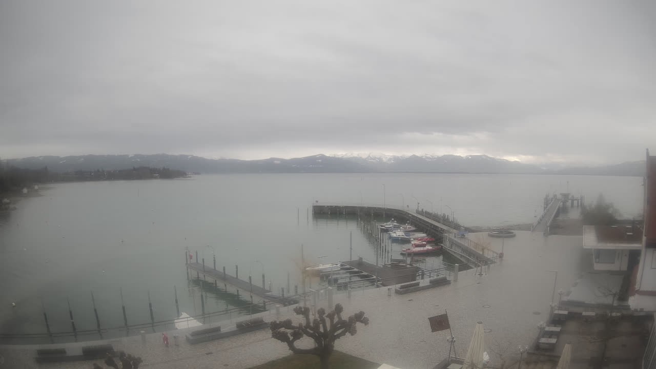 Archiv Foto Webcam Wasserburg am Bodensee: Hafen