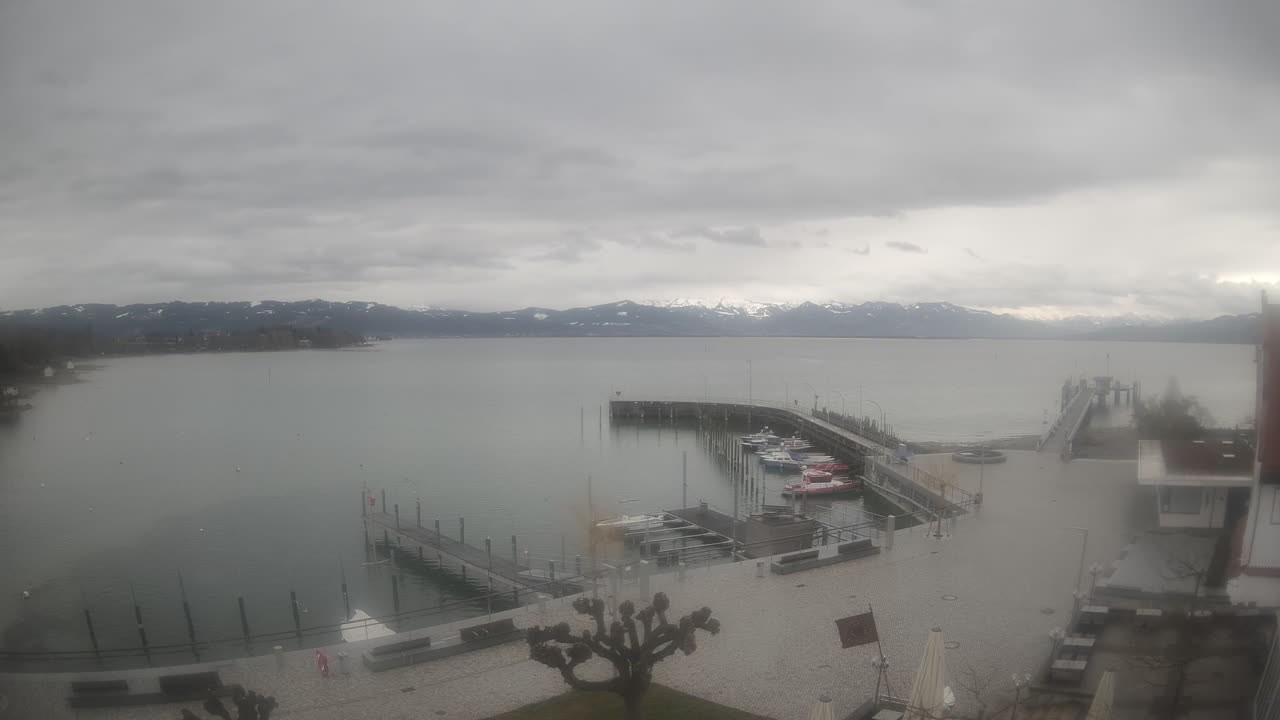 Archiv Foto Webcam Wasserburg am Bodensee: Hafen