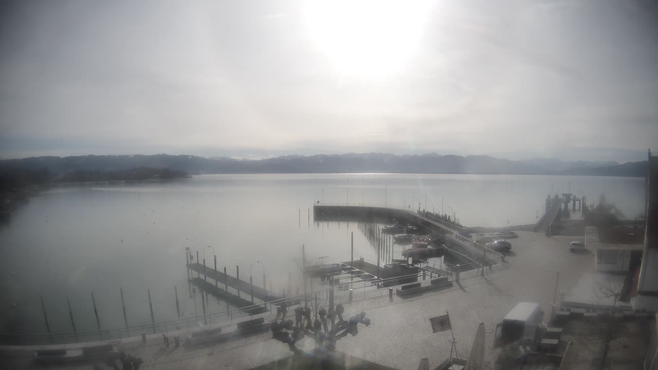 Archiv Foto Webcam Wasserburg am Bodensee: Hafen