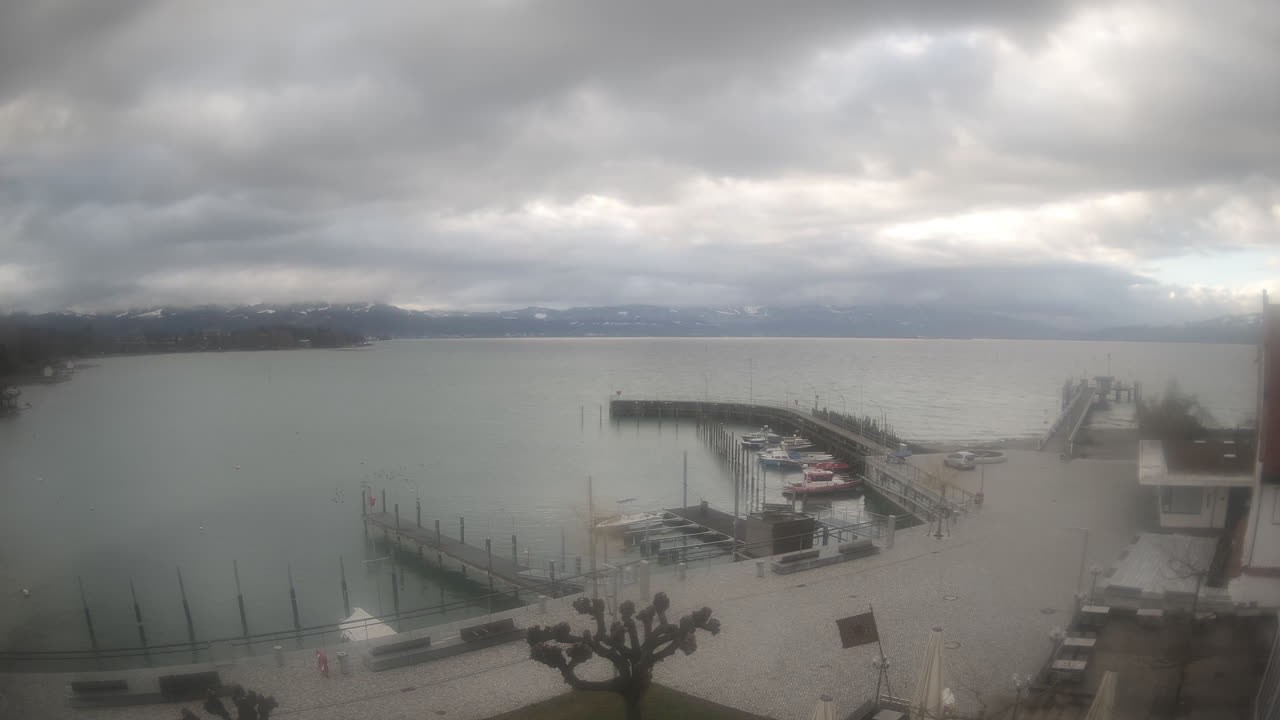 Archiv Foto Webcam Wasserburg am Bodensee: Hafen