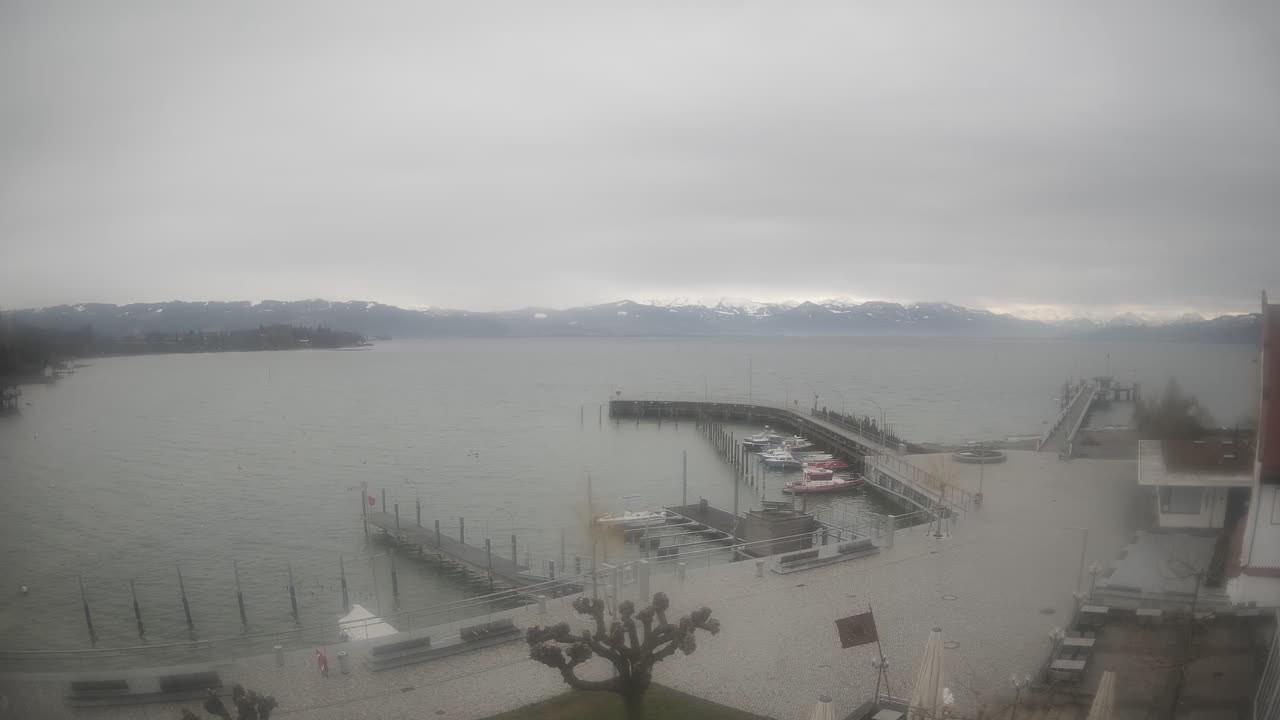 Archived image Webcam Wasserburg on Lake Constance