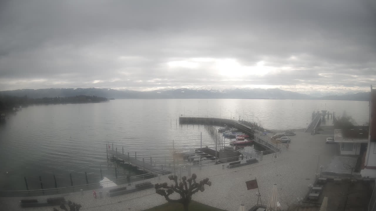 Archiv Foto Webcam Wasserburg am Bodensee: Hafen